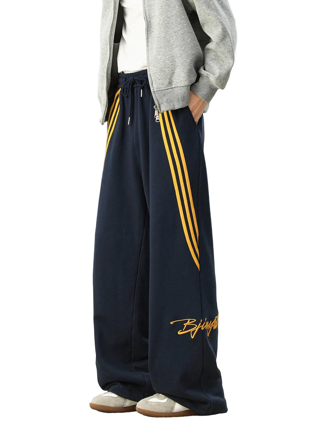 Beacon Stripe Seoul Sweatpants by Grace Rub | Chiclara