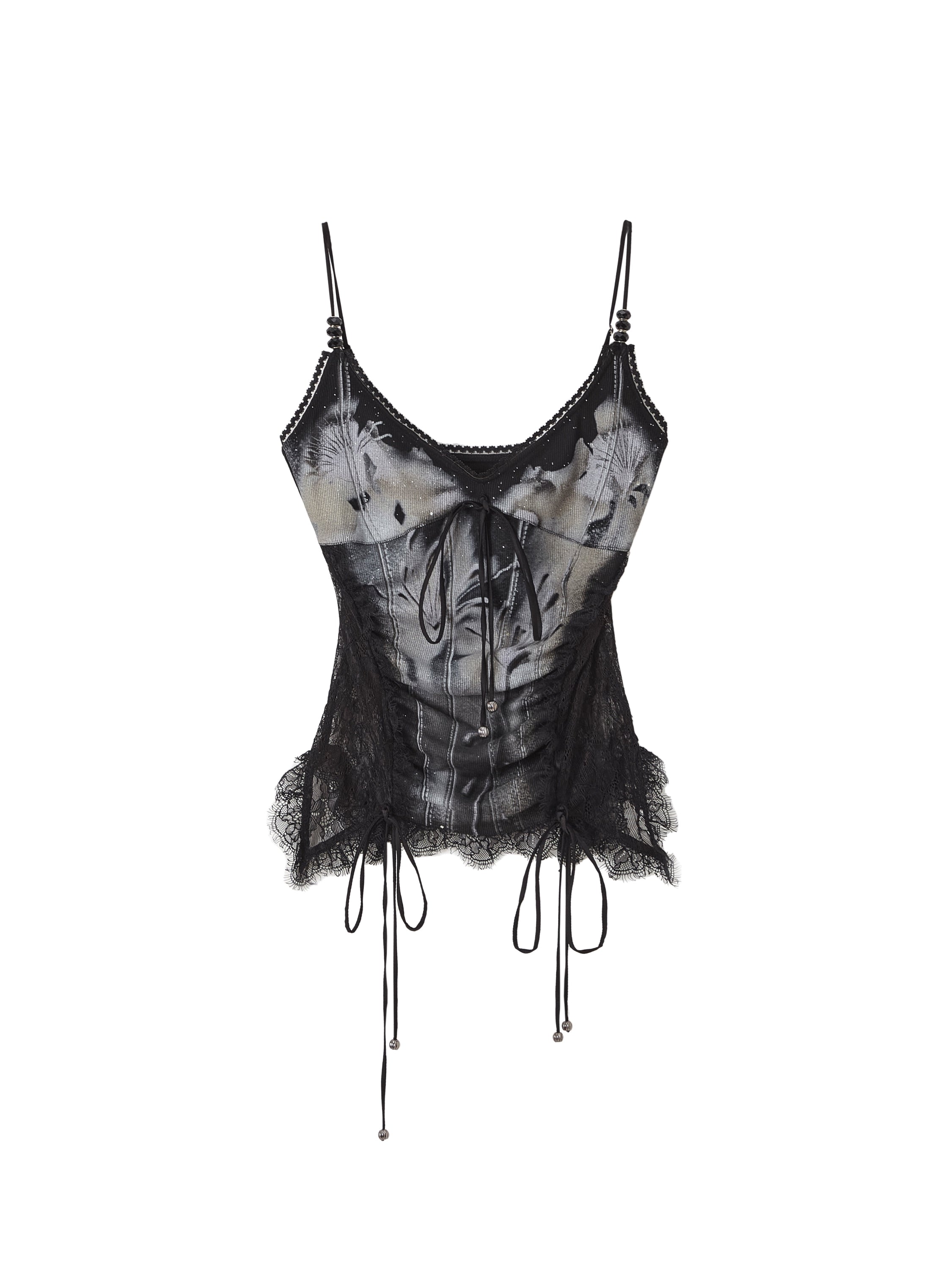 Of Akiva Lace Corset Camisole