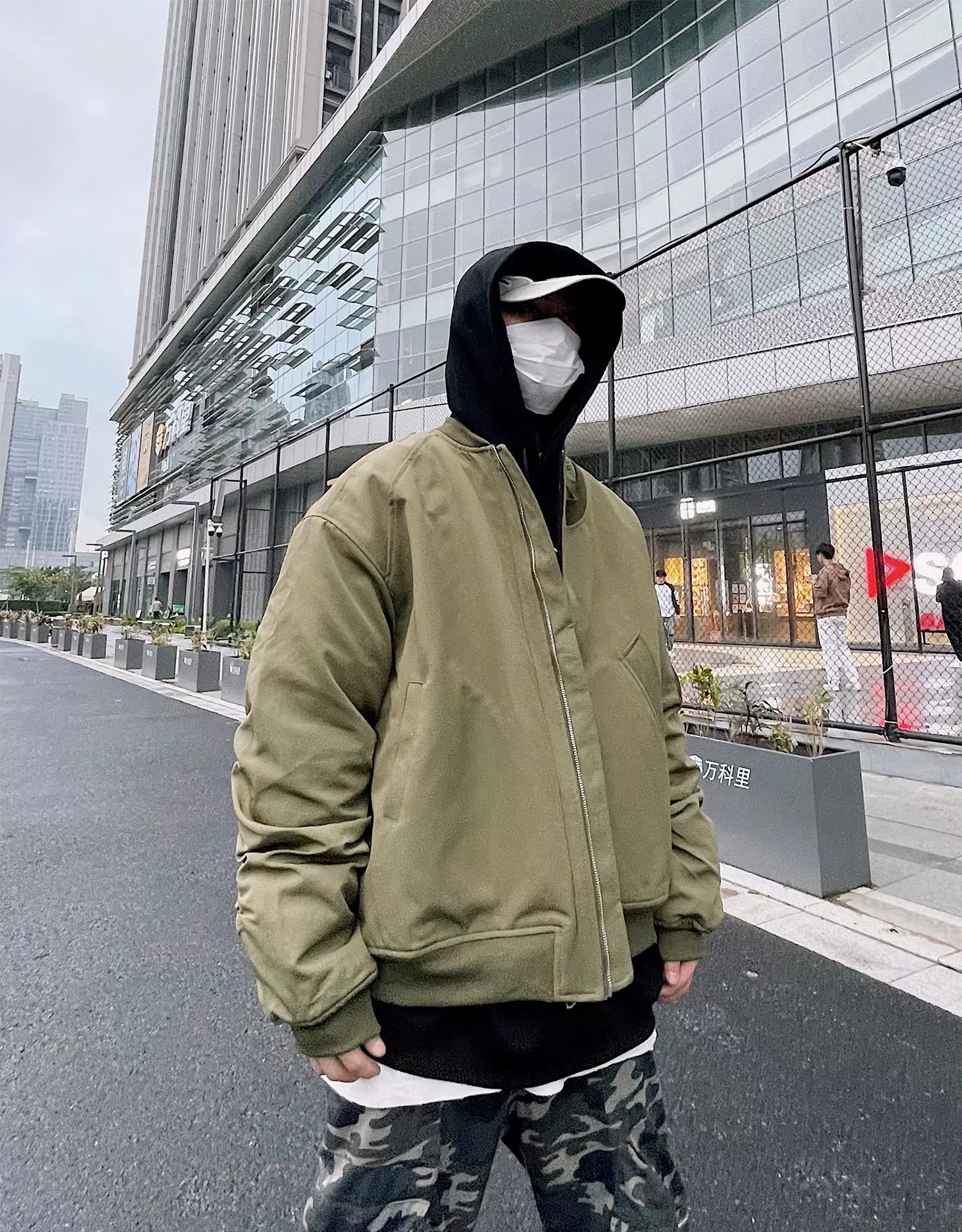 Mono Loop Modular Bomber Jacket