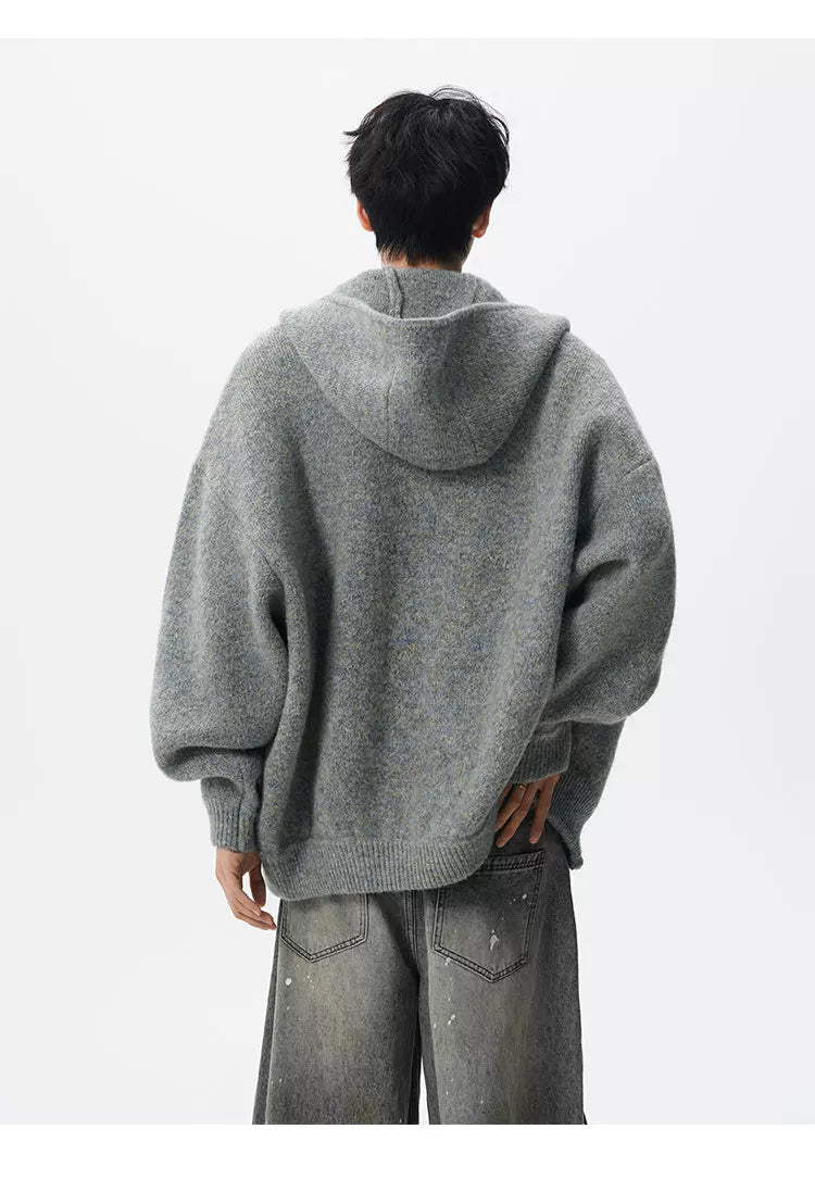 Horizon Fleece Knit Zip Hoodie