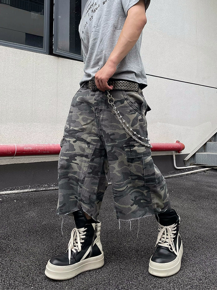Urban Camo Cargo Shorts