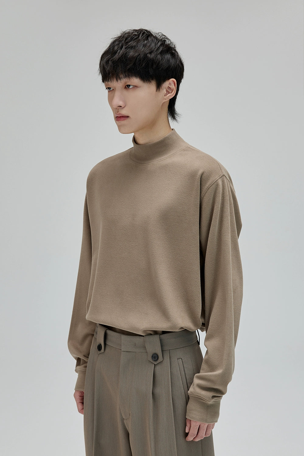 Warm Turtleneck Basic Layering Long Sleeve Top