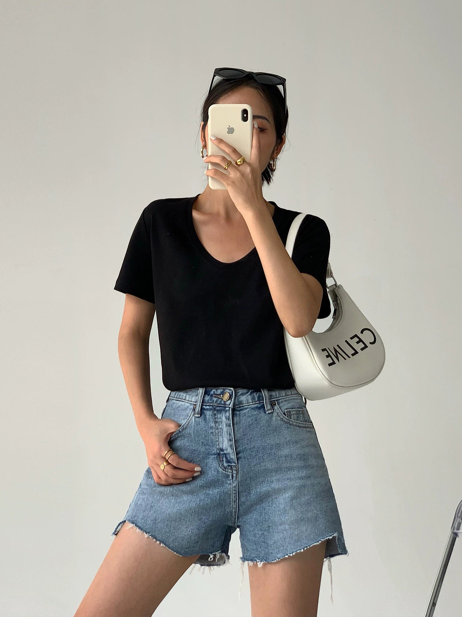 Coastal Muse Scoop-Neck Tee