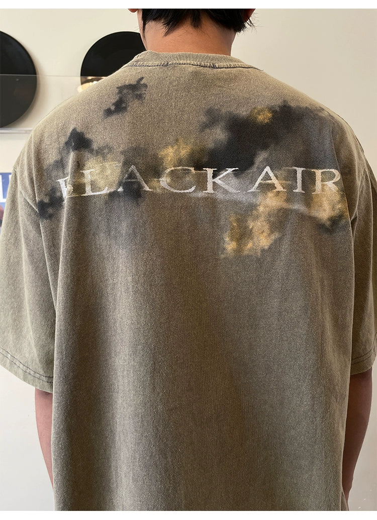 Vintage Horse Print Oversized T-Shirt