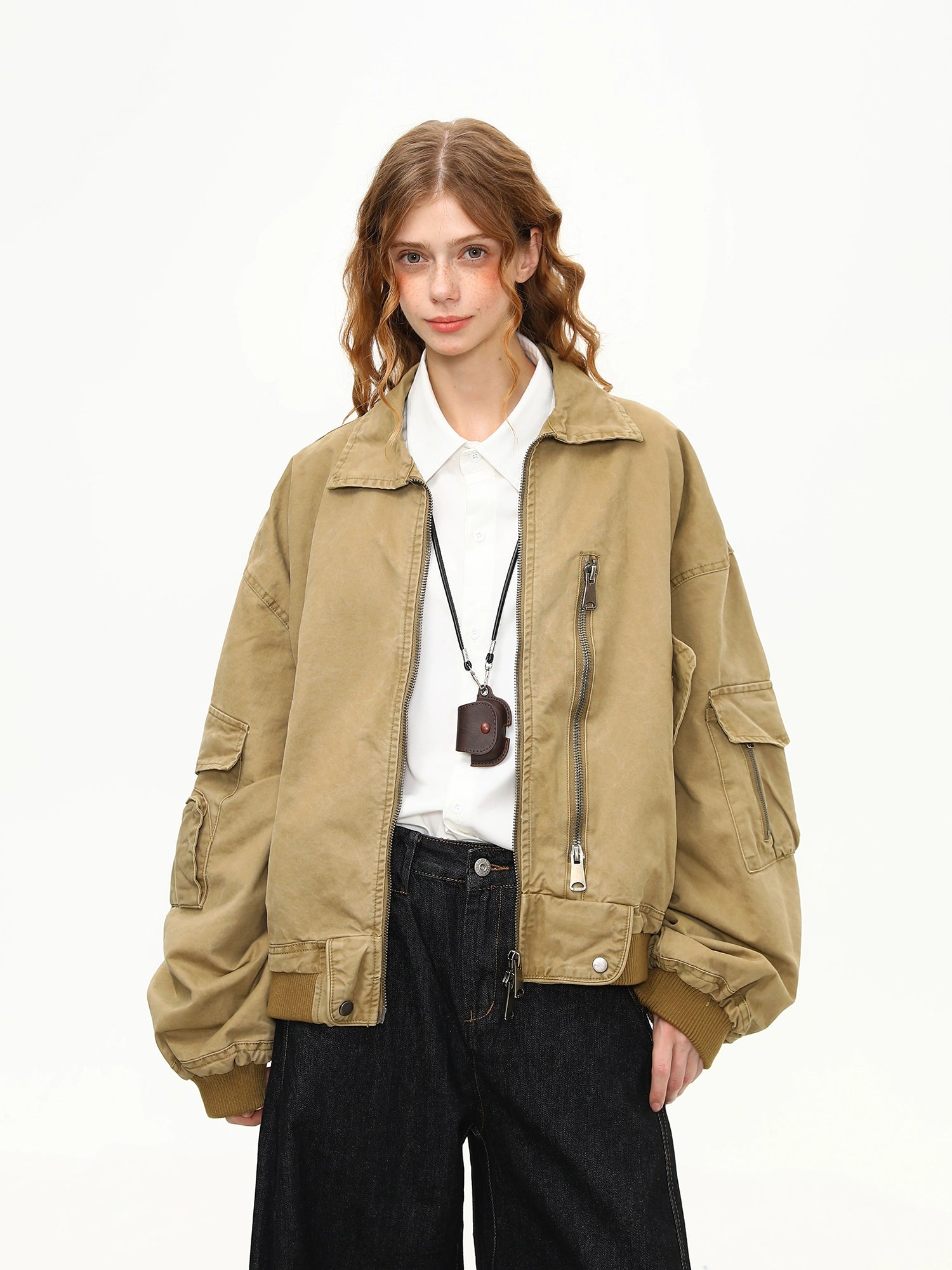 Desert Patrol Utility Bomber Jacket