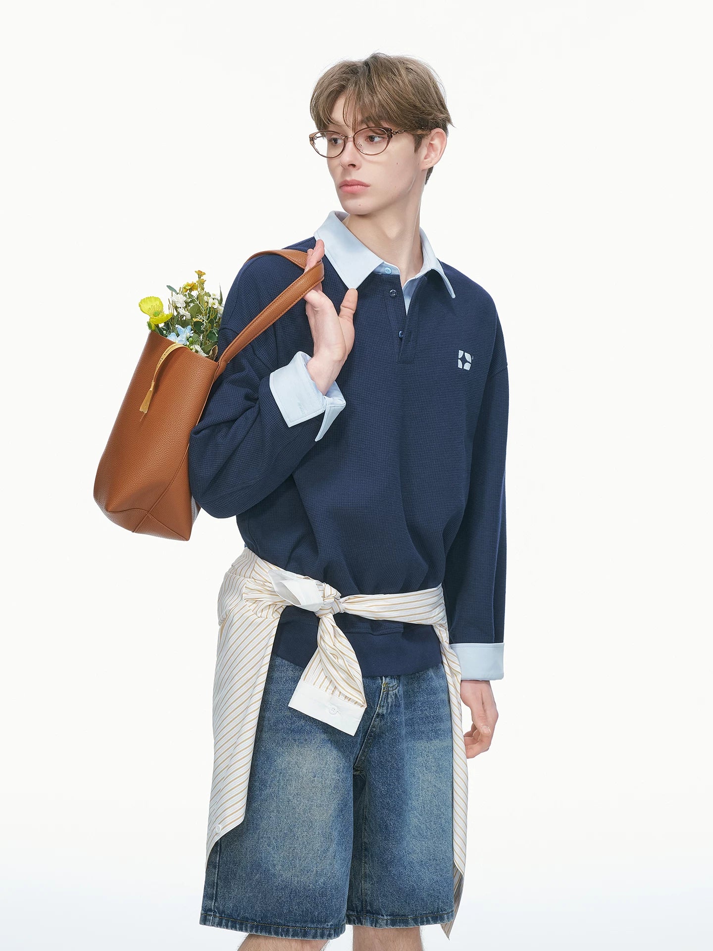 Varsity Collar Rugby Sweatshirt