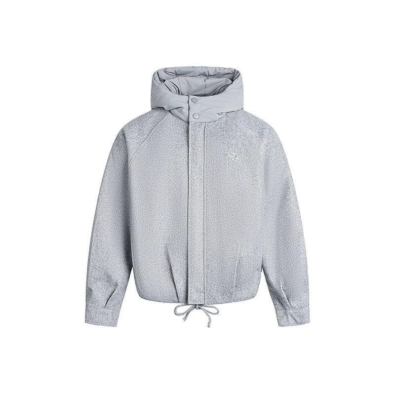 Midnight Harbor Dual-Layer Hooded Jacket