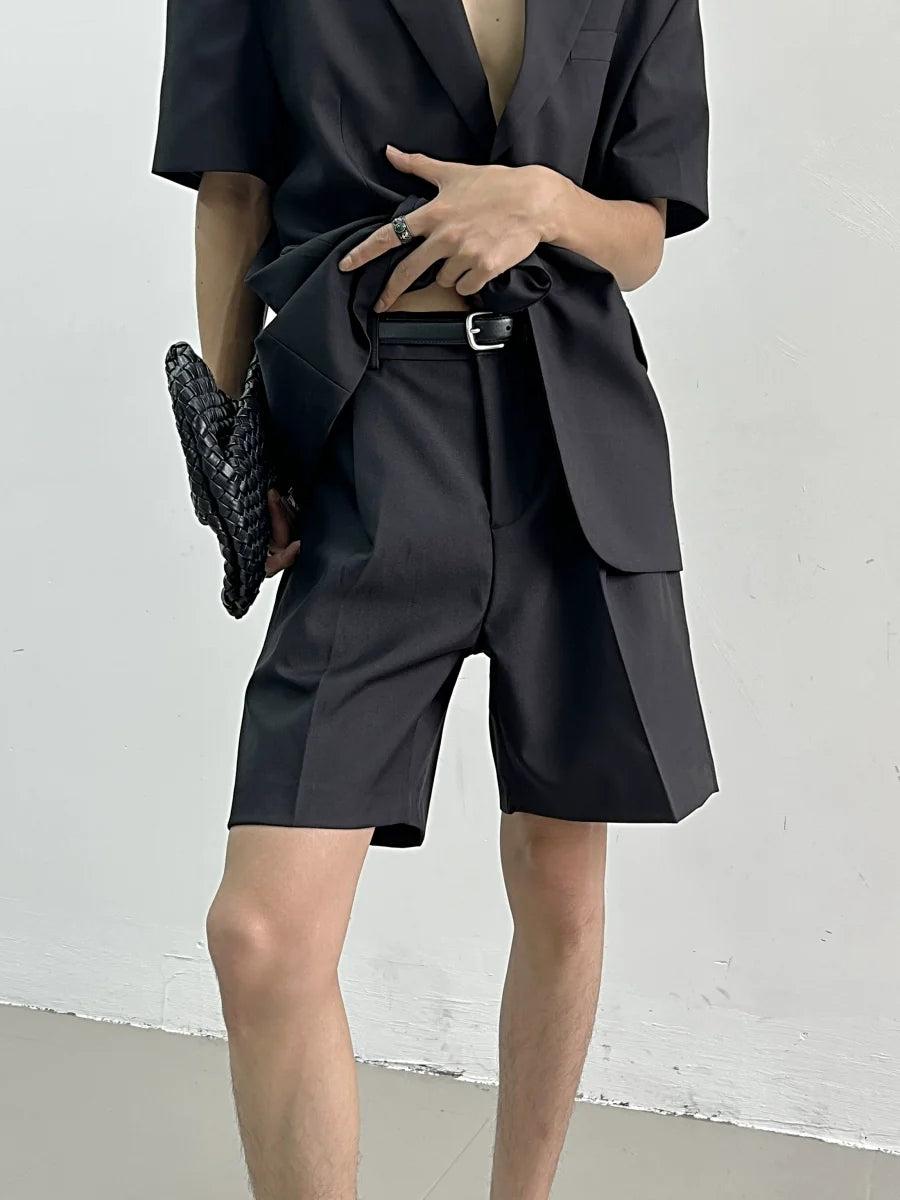 Noir Tempo Blazer and Short Setup