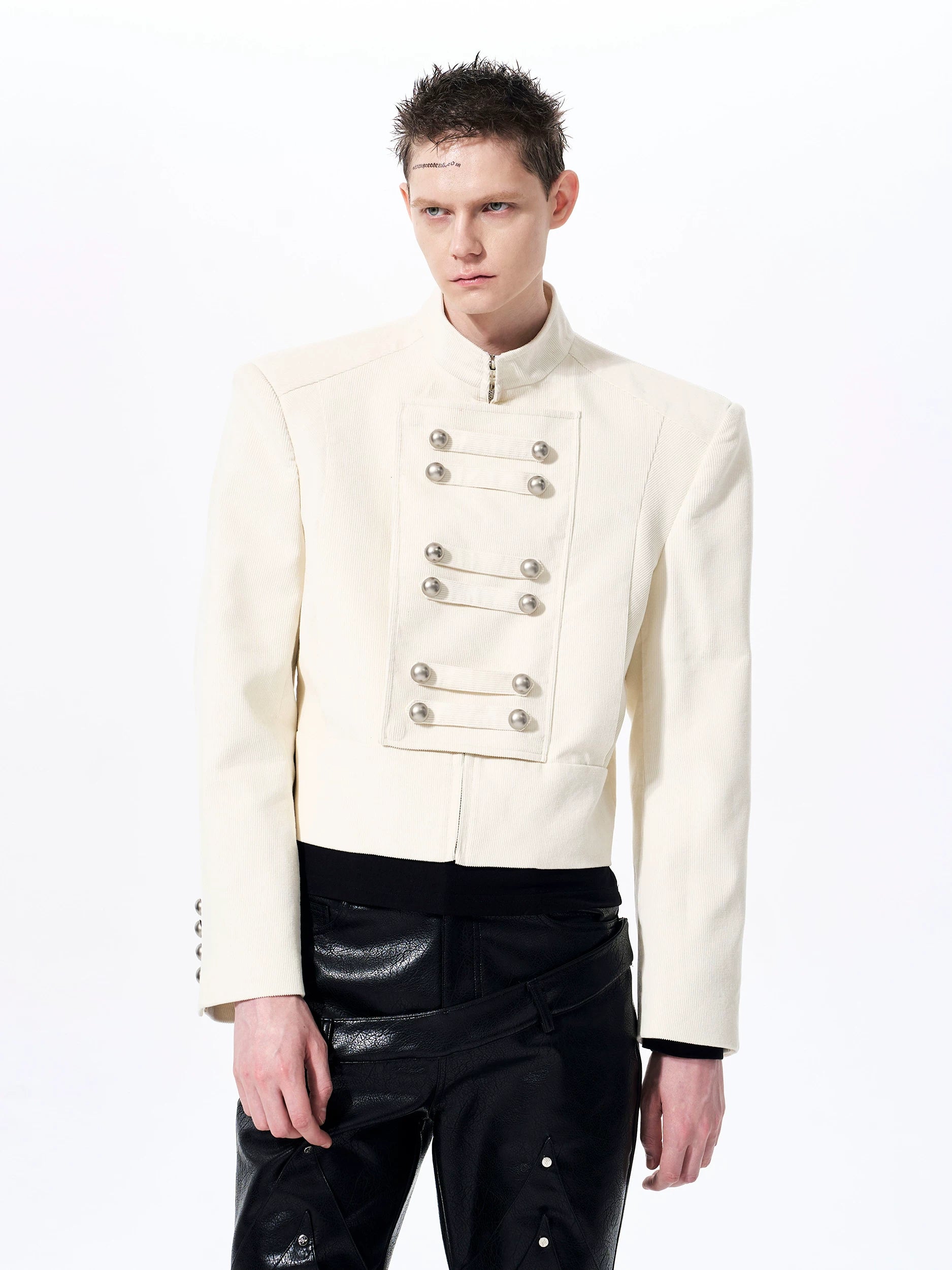 Regiment Cropped Military Jacket