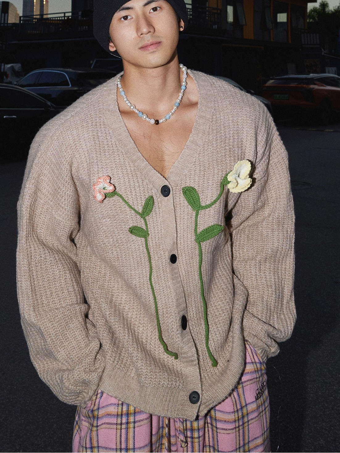 Blossom Vine Knit Cardigan