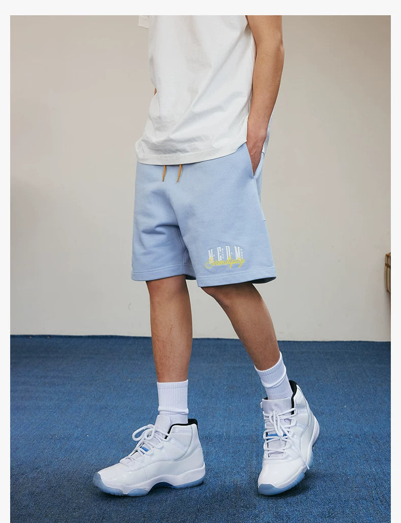 Metroline Drop-Crotch Sweat Shorts