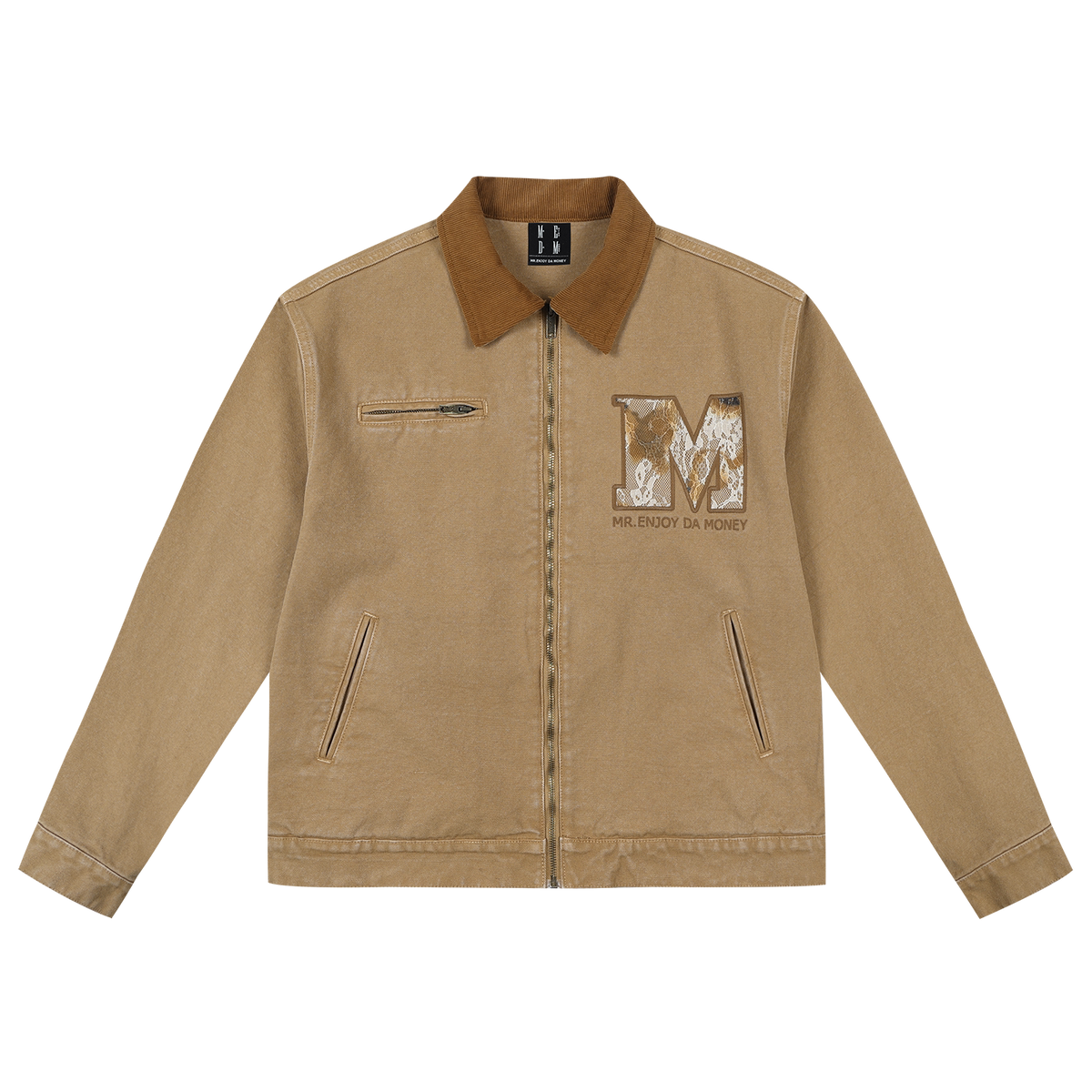 Vintage Embroidered Workwear Jacket