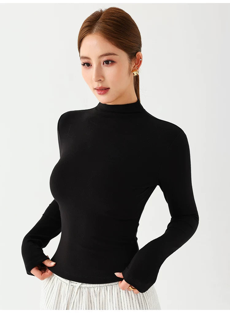 Celeste Mock Neck Top