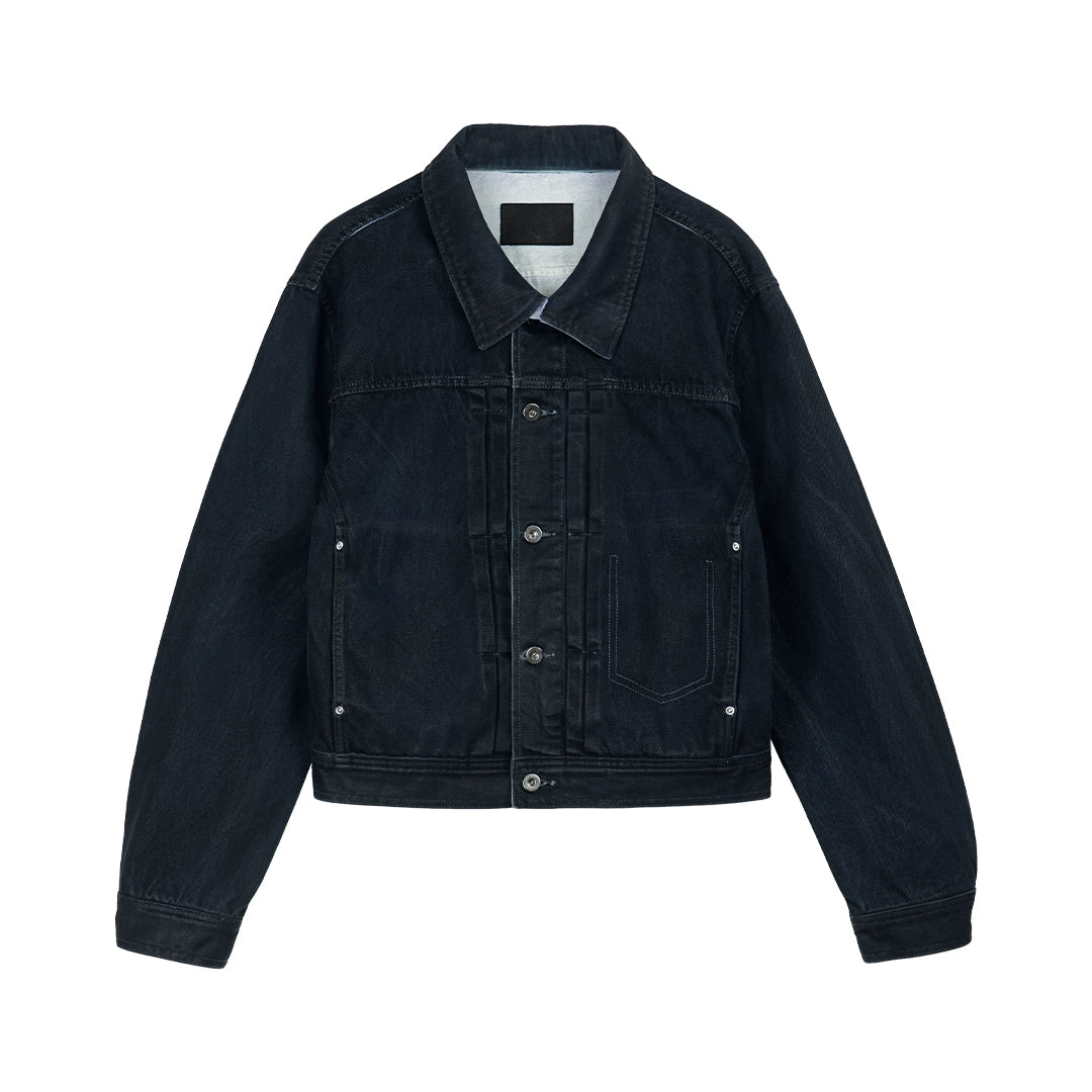 Midnight Loomed Denim Jacket