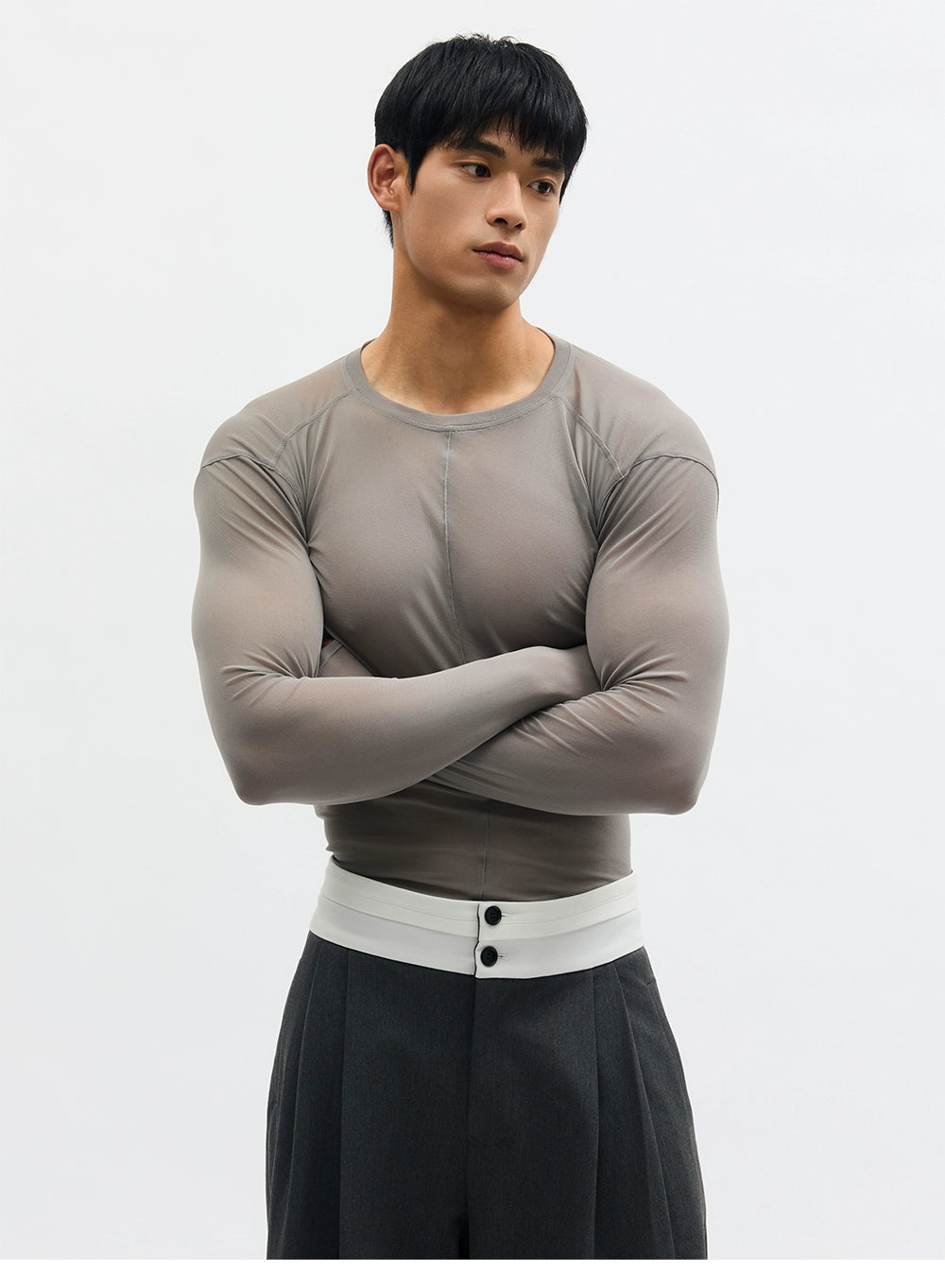 VeilForm Sheer Second-Skin Tee