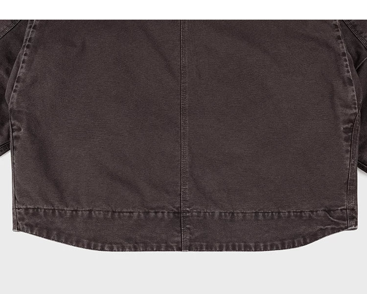 Two-Tone Quarry Collar Work Jacket