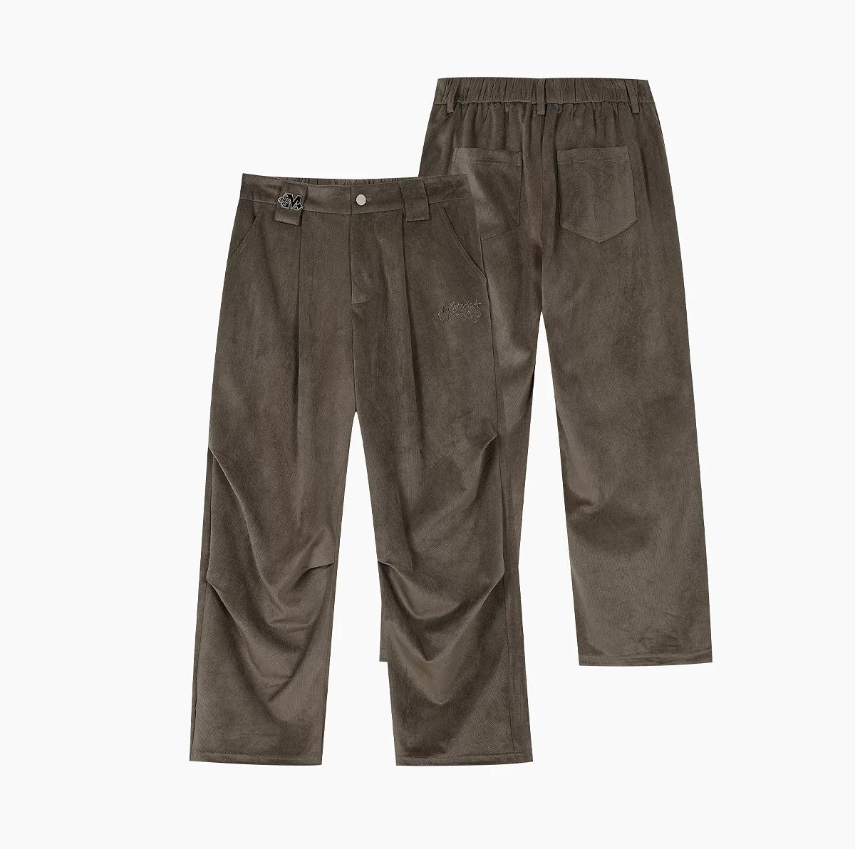 Archive Pleated Wide-Leg Trousers