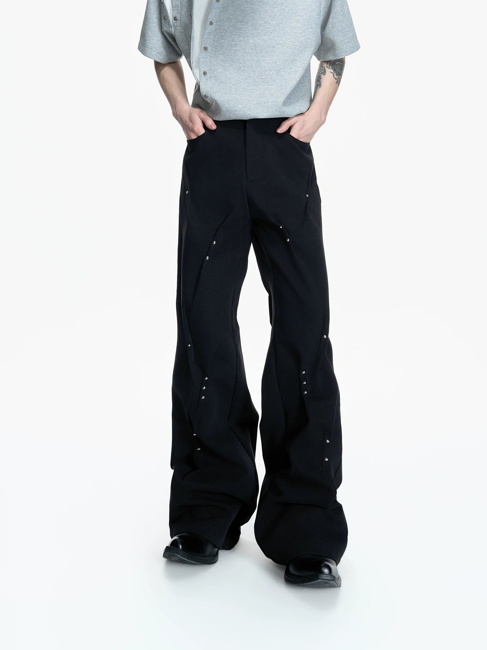 Axis Crest Sculpt Flare Denim Pants