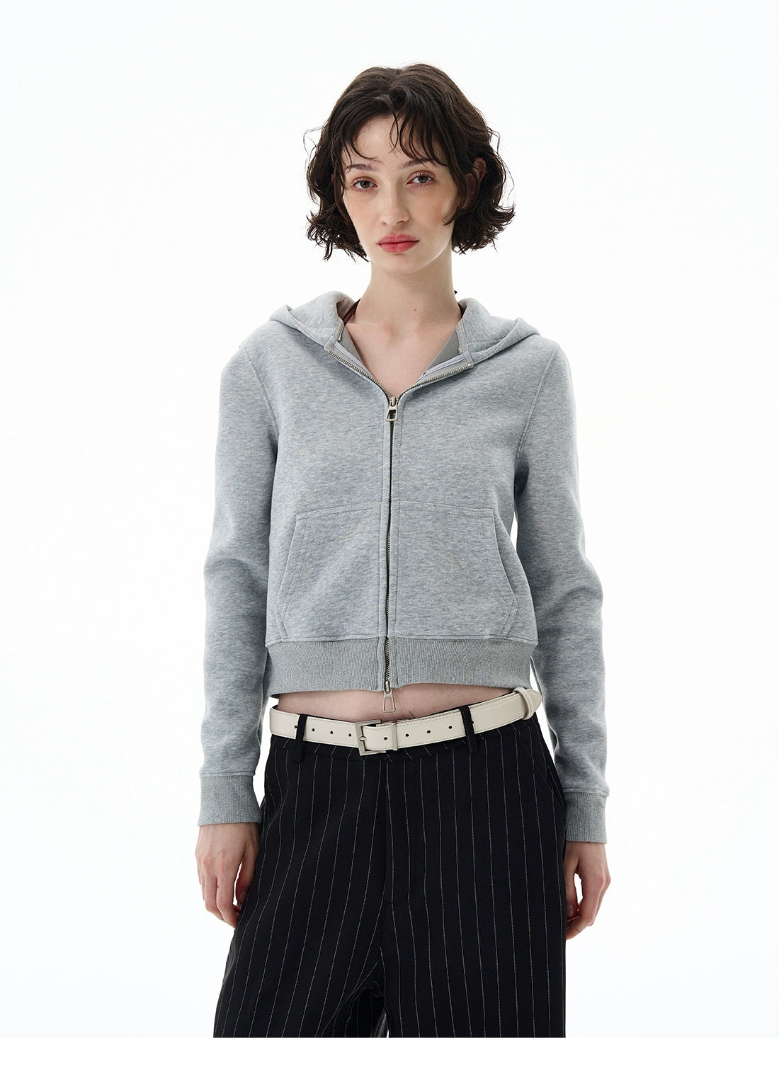 Cloudlite Cropped Zip Hoodie
