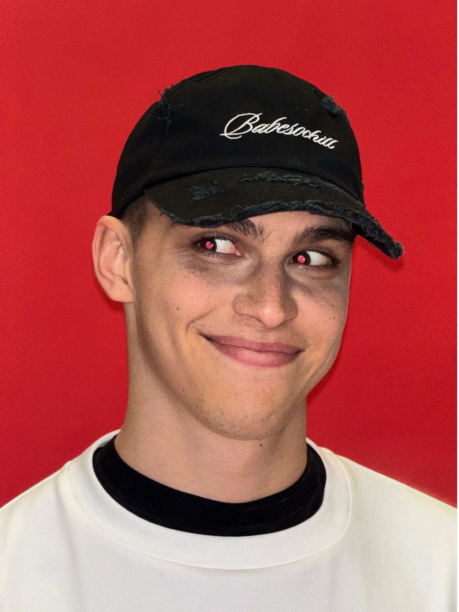 Urban Distress Script Baseball Cap