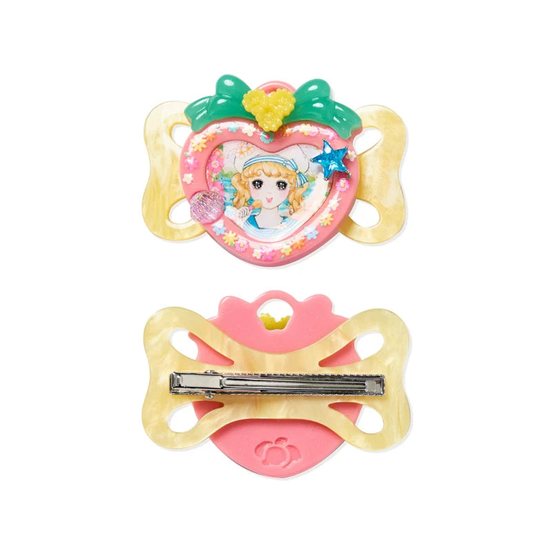 Sweet Mermaid Princess Candy Hair Clip Necklace