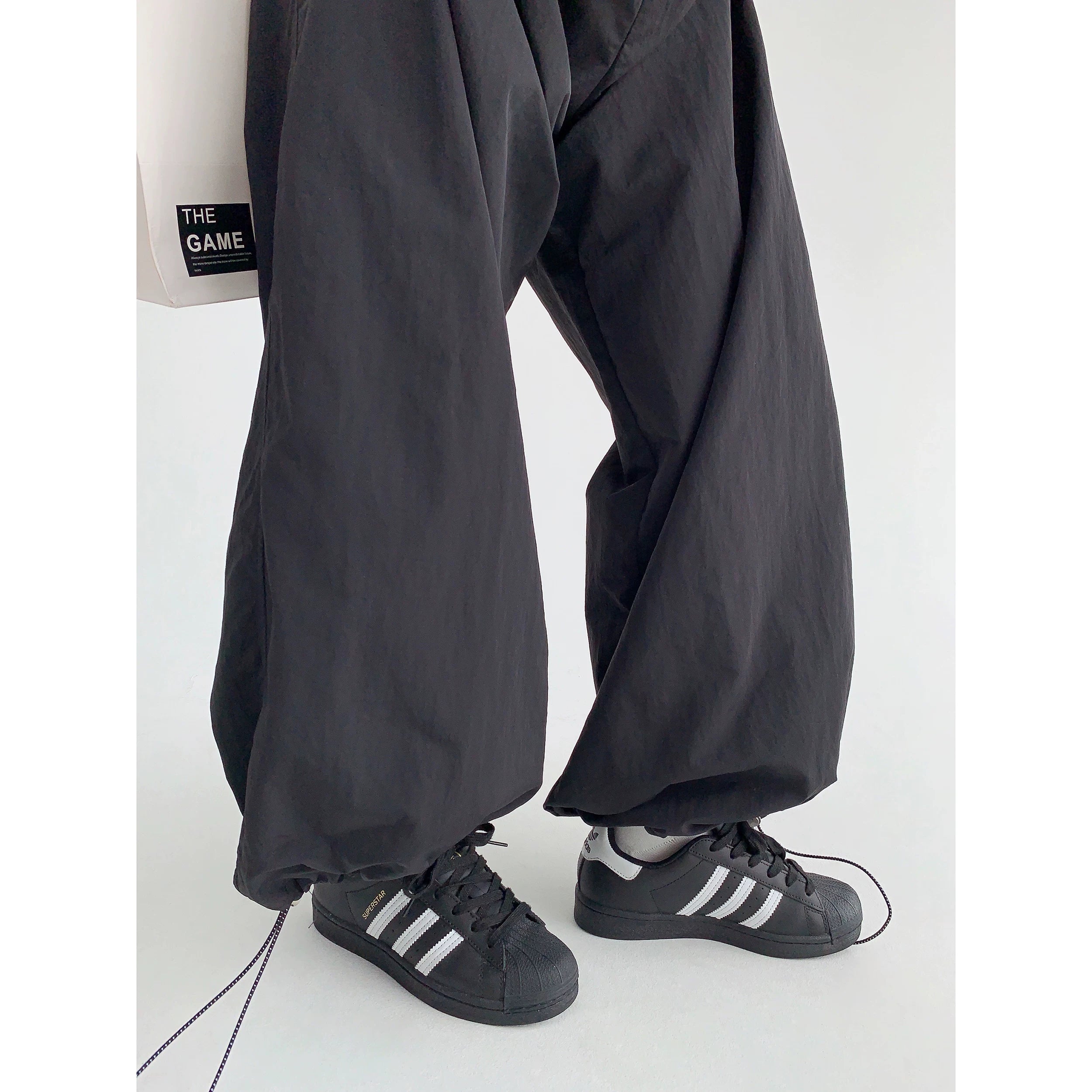 Midnight Parachute Wide Pants