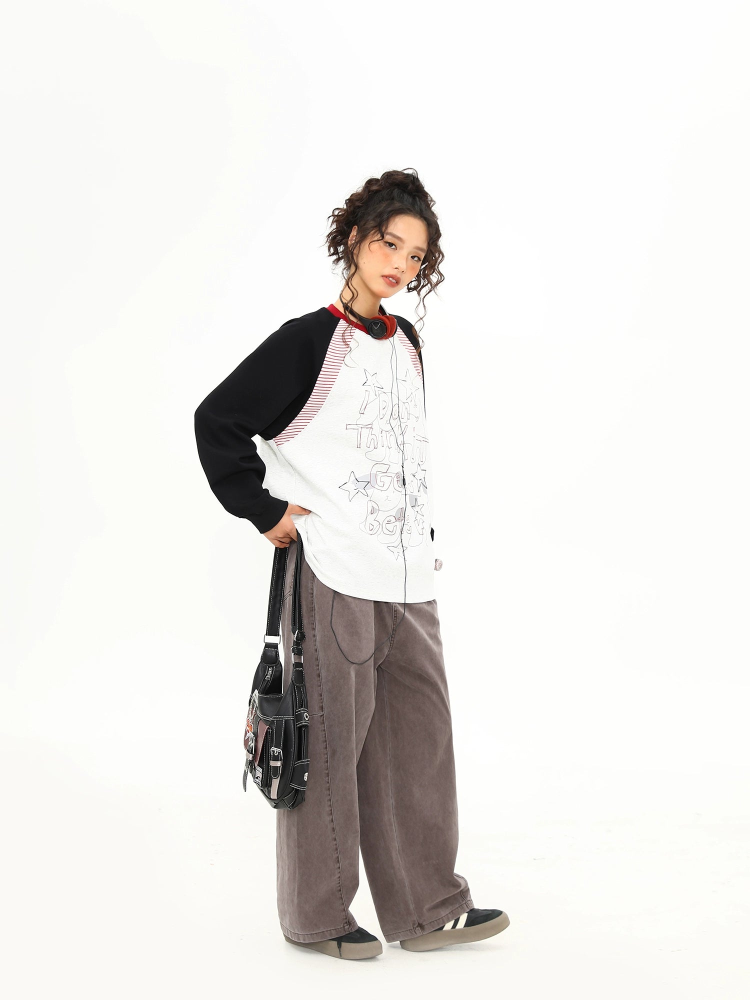 Starlit Mixtape Raglan Sweatshirt