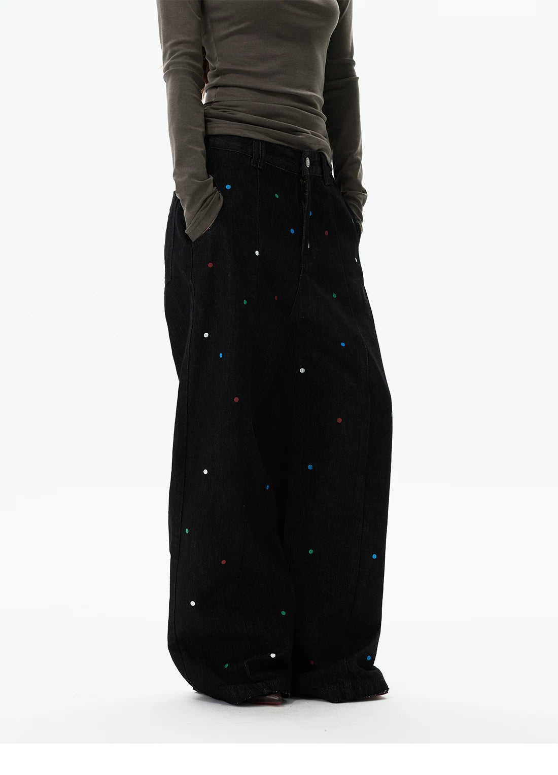 Pixel Pop Balloon Jeans