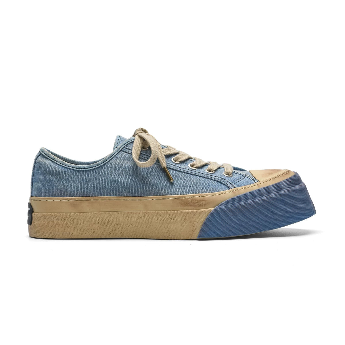 Retro Canvas Platform Sneakers