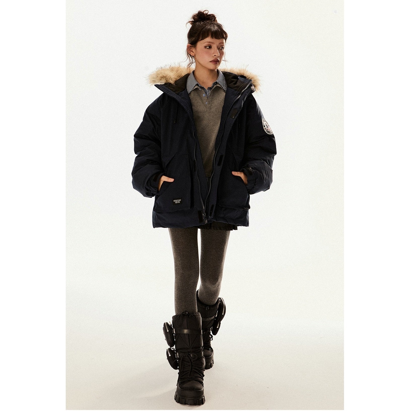 Arctic Fur Trim Down Parka