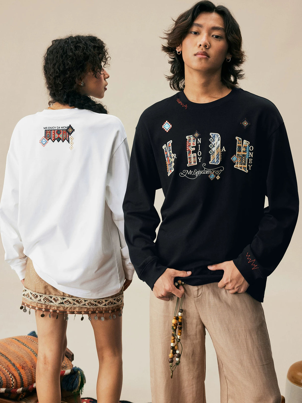 Nomad Mosaic Oversized Sweatshirt
