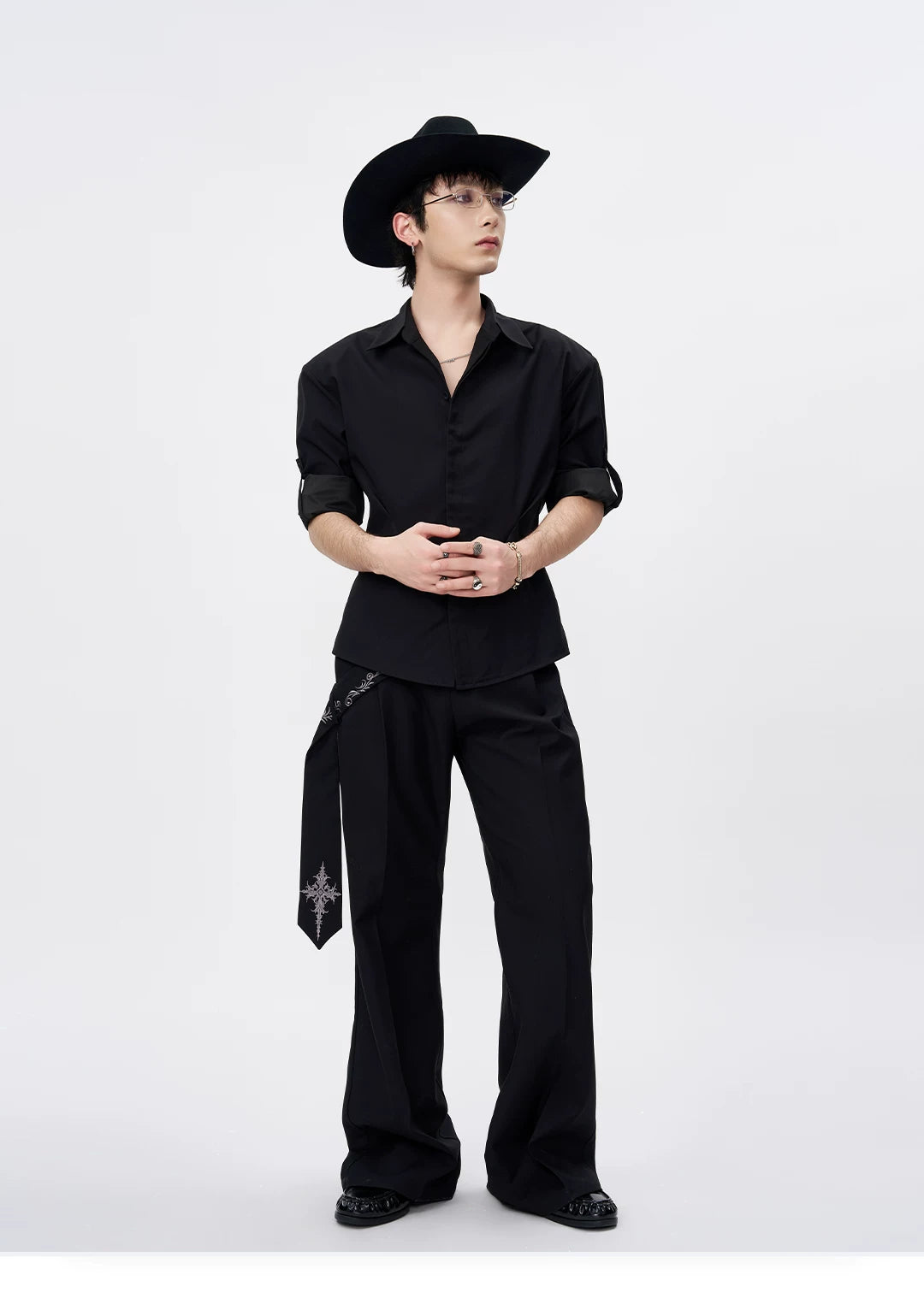 Sculpted Seam Fitted Shirt