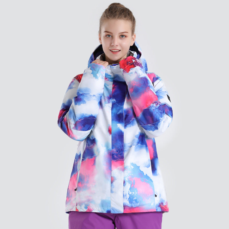 Aurora Nebula Snow Shell Jacket