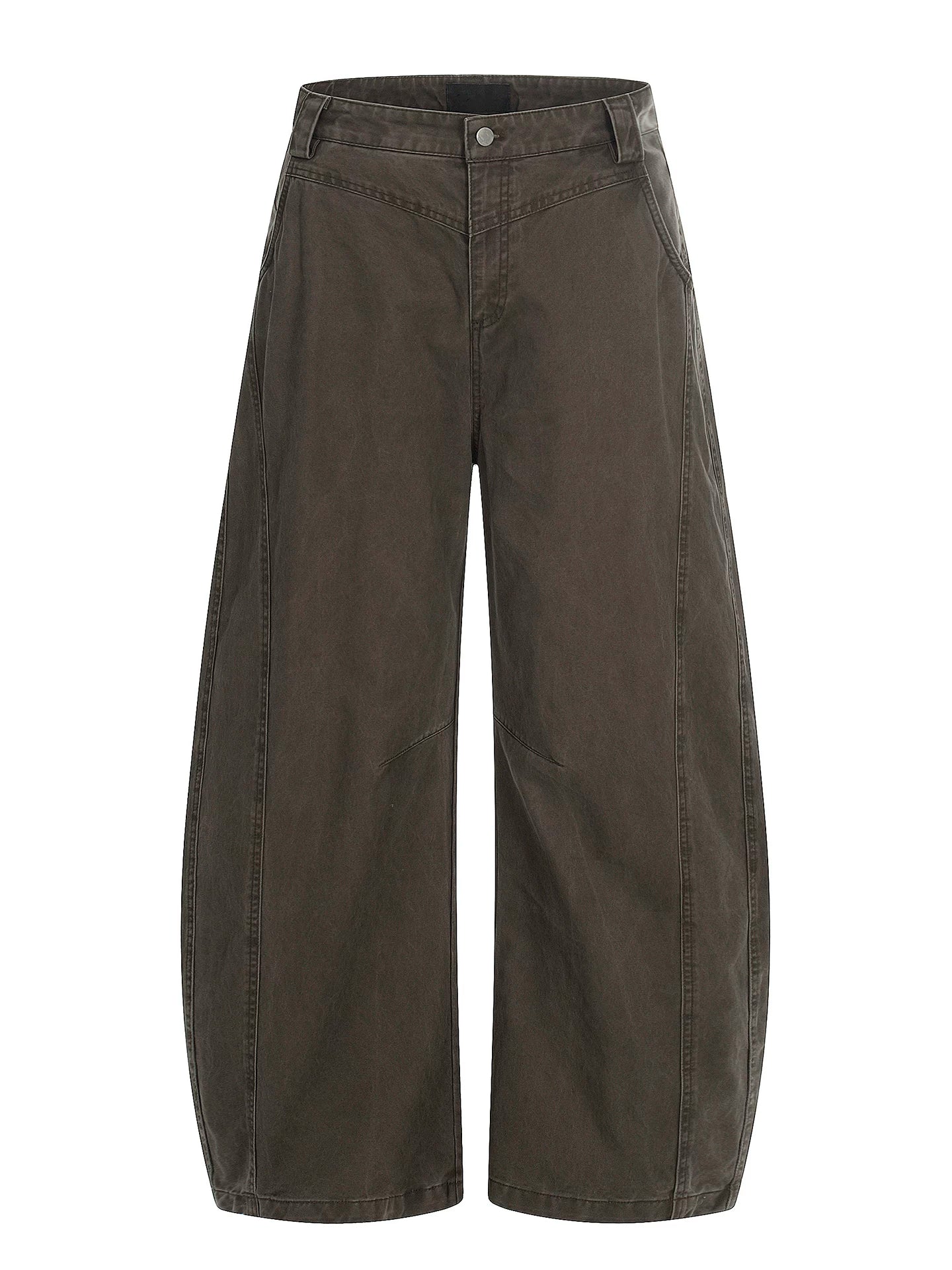 Barrel Wide-Leg Chino Pants