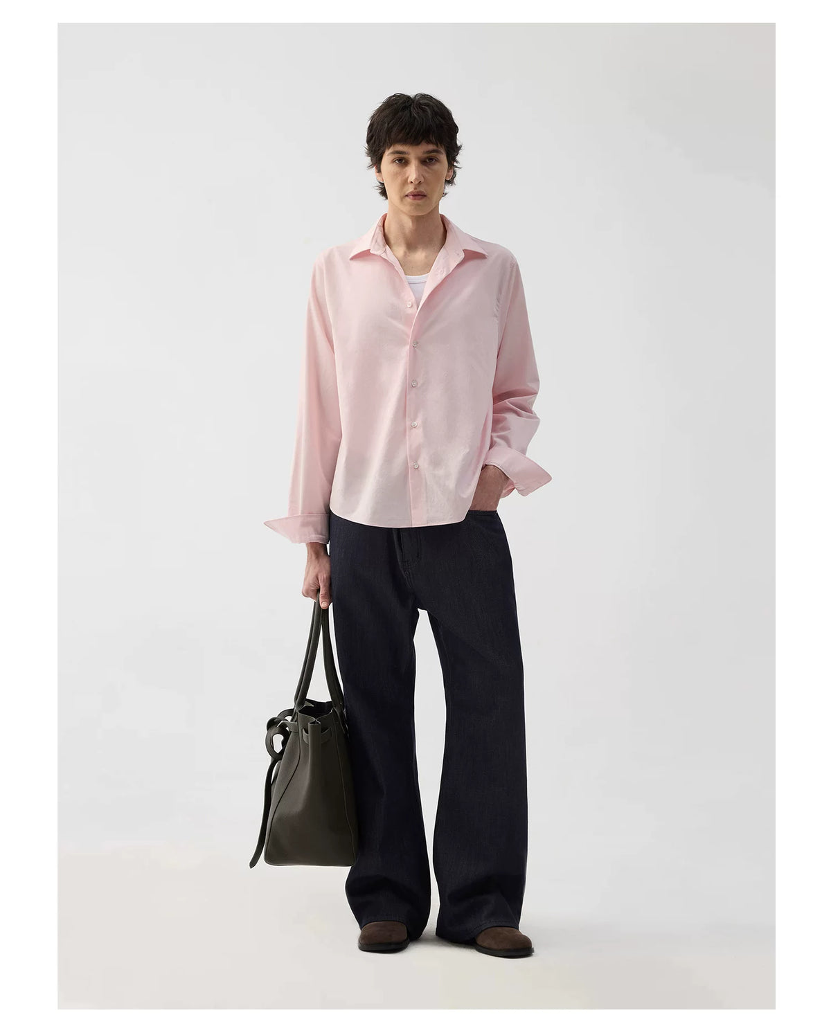 Caspian Minimal Long-Sleeve Shirt
