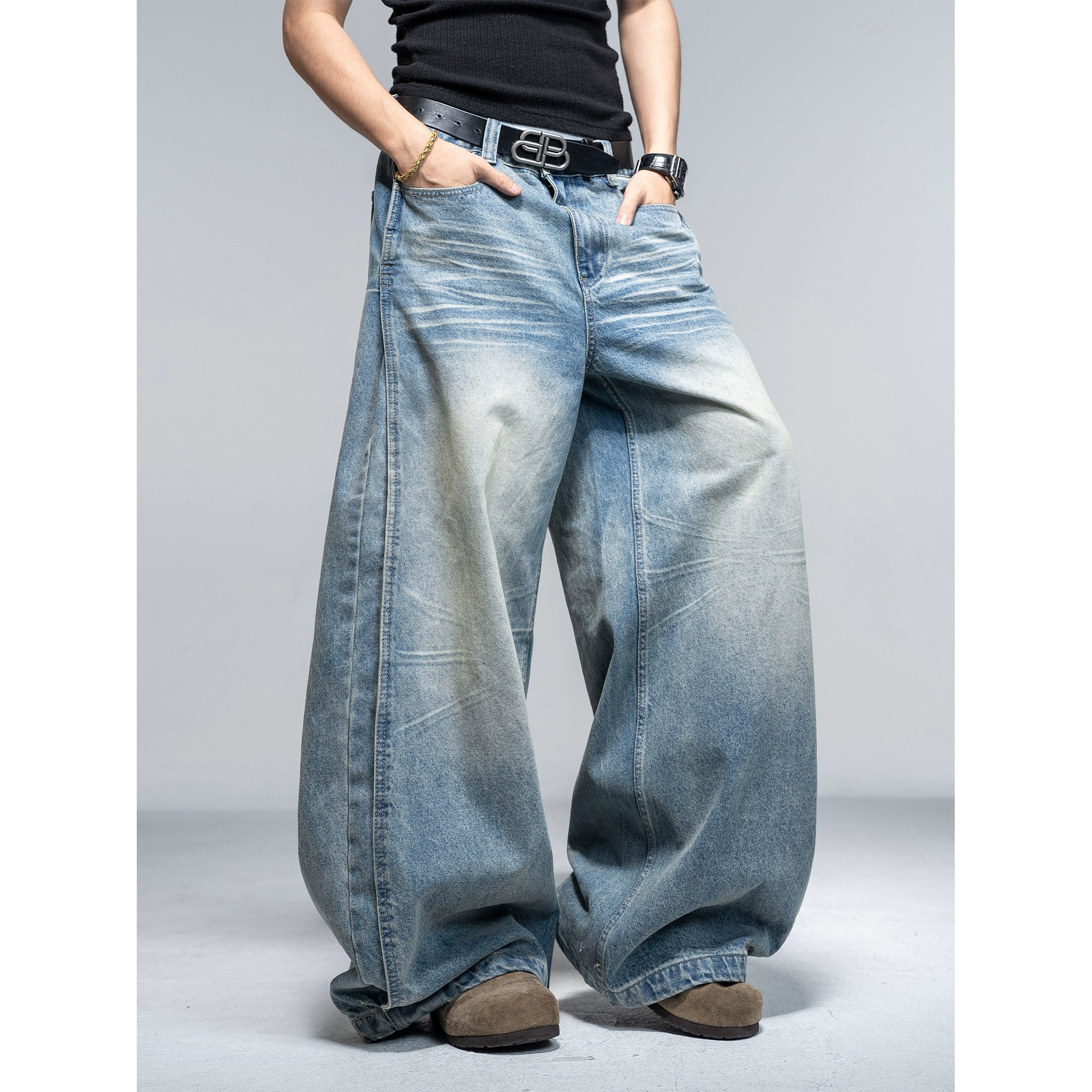 Skyfade Extreme Wide Jeans