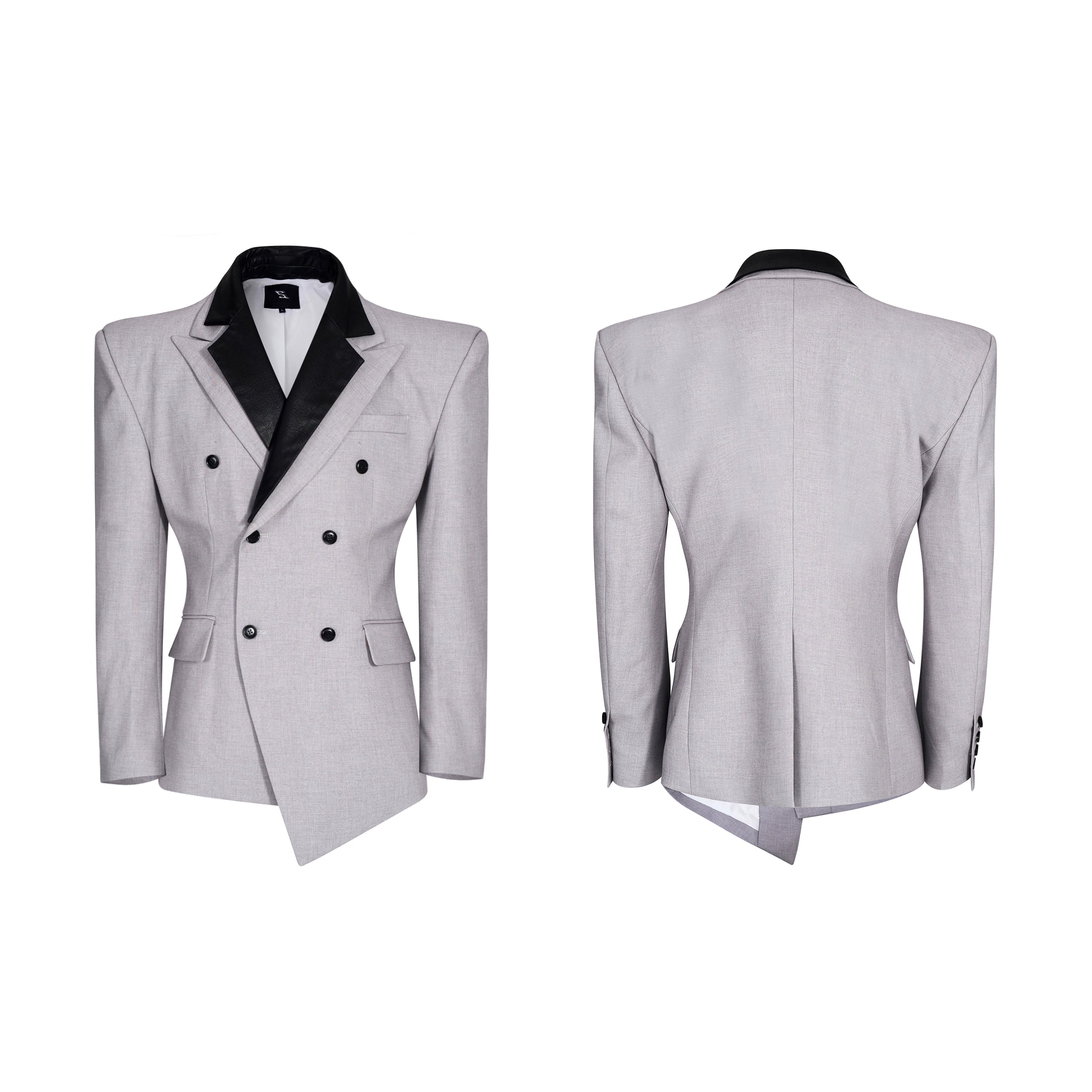 Double Breasted Blazer Suit and Pants Setup