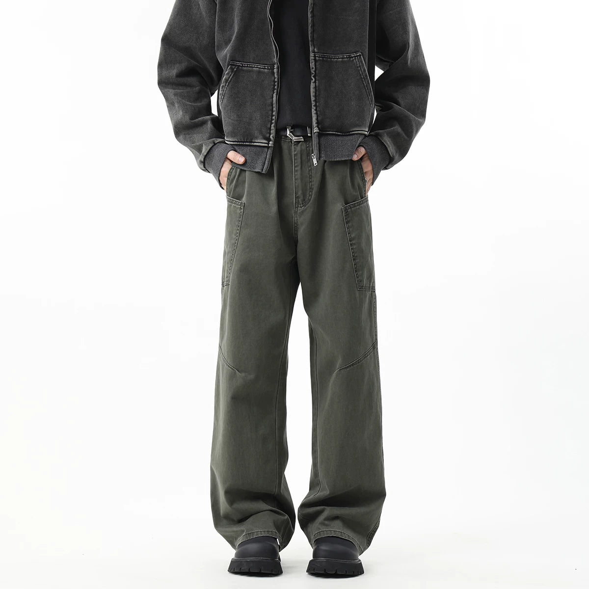 Slatline Utility Wide-Leg Pants