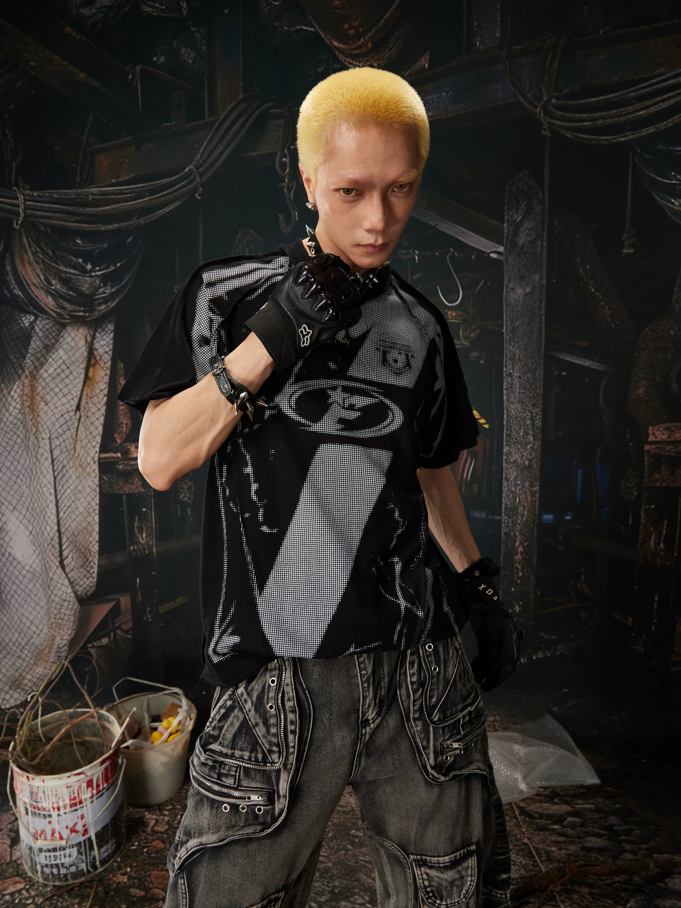Fractured Legend 23 Tech Knit Jersey Tee
