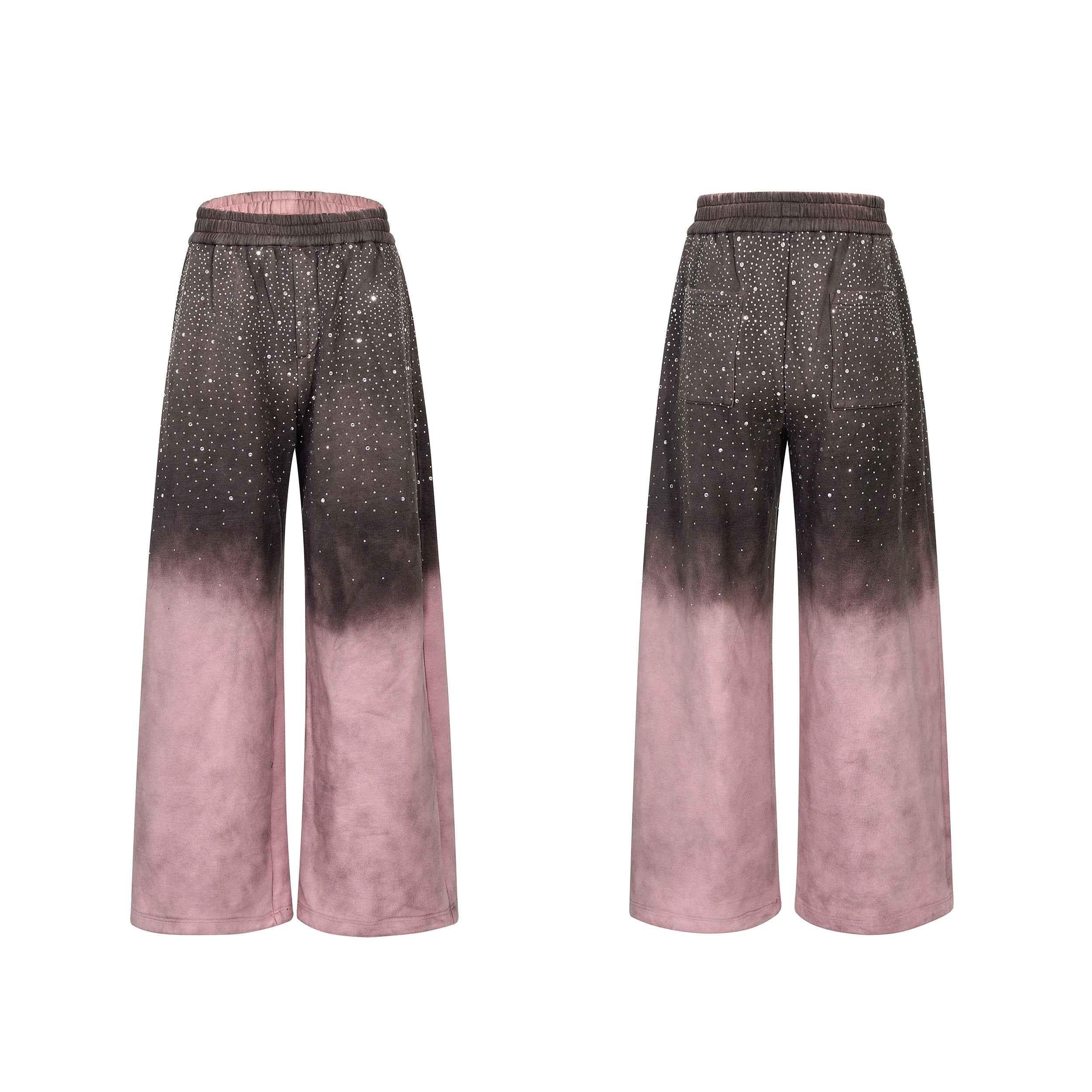 Galactic Drip Ombre Crystal Hoodie and Pants Setup