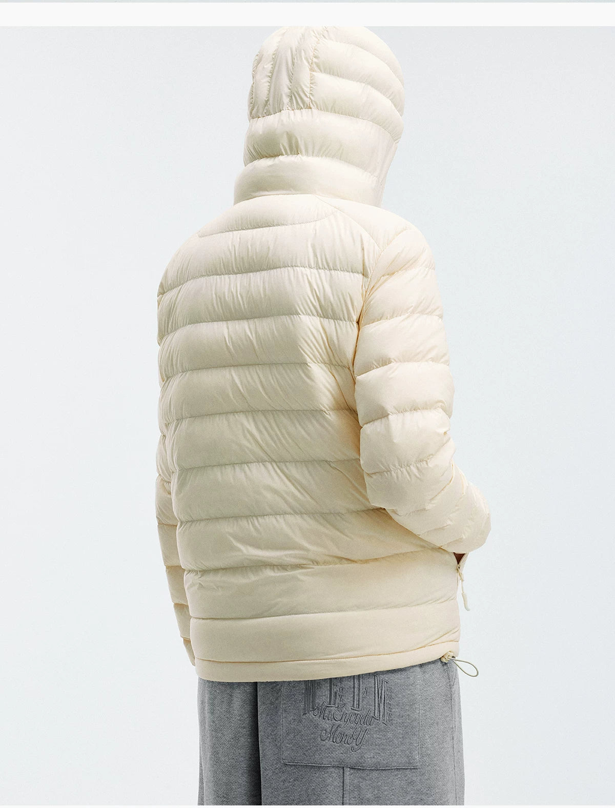 Ultra-Light Hooded Down Puffer Jacket