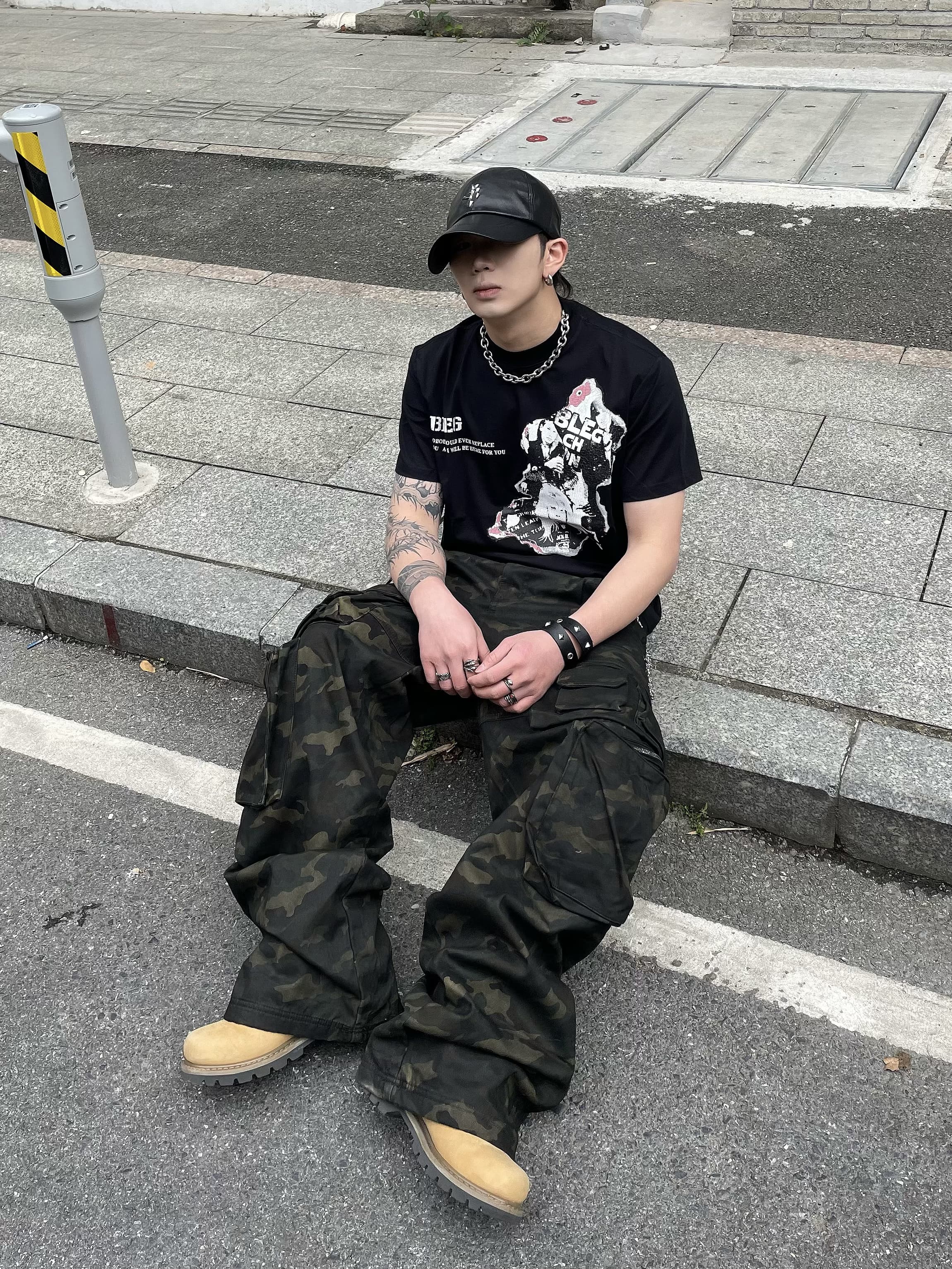 Urban Chaos Graphic Band Tee