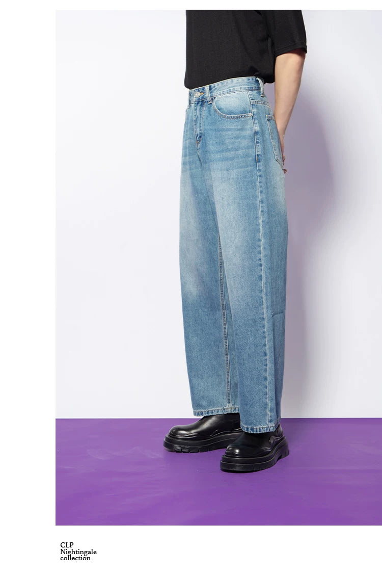 Mono Fade Straight-Leg Jeans