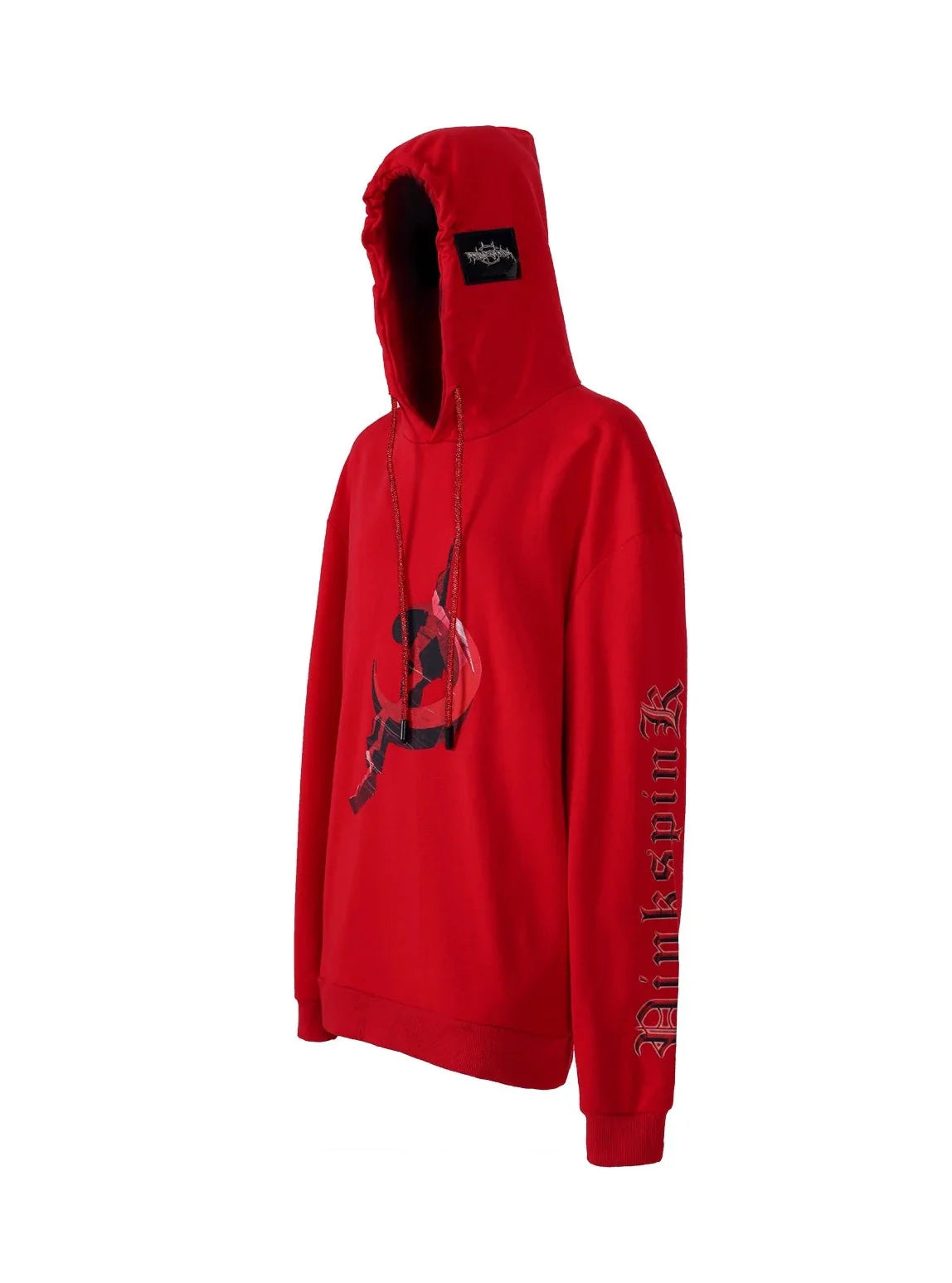 PINKSPINK Occult Symbol Hoodie - Red and Black