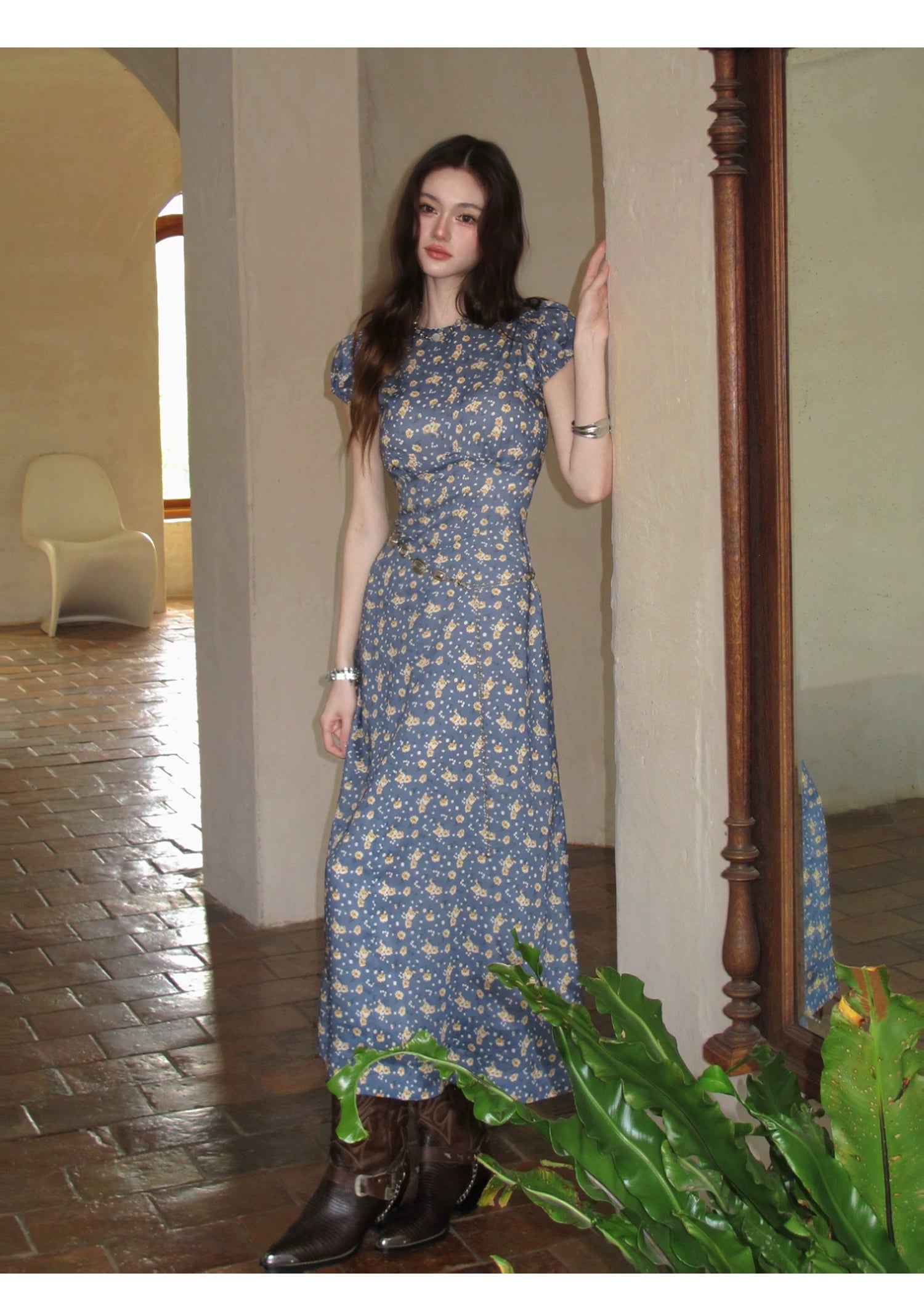 Sunlit Meadow Muse Maxi Dress