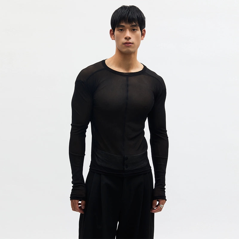 VeilForm Sheer Second-Skin Tee