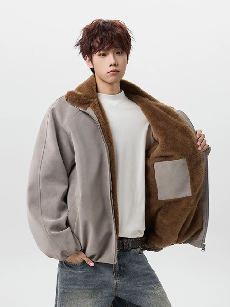 Aviator Sherpa-Lined Jacket
