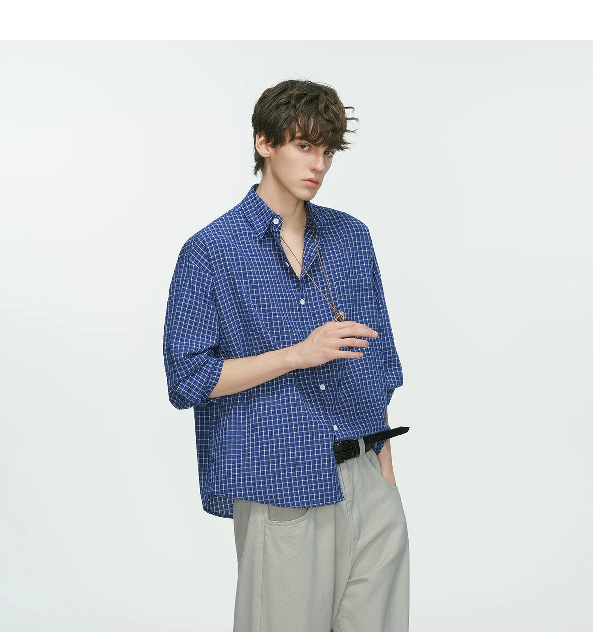Metro Grid Relax Fit Shirt