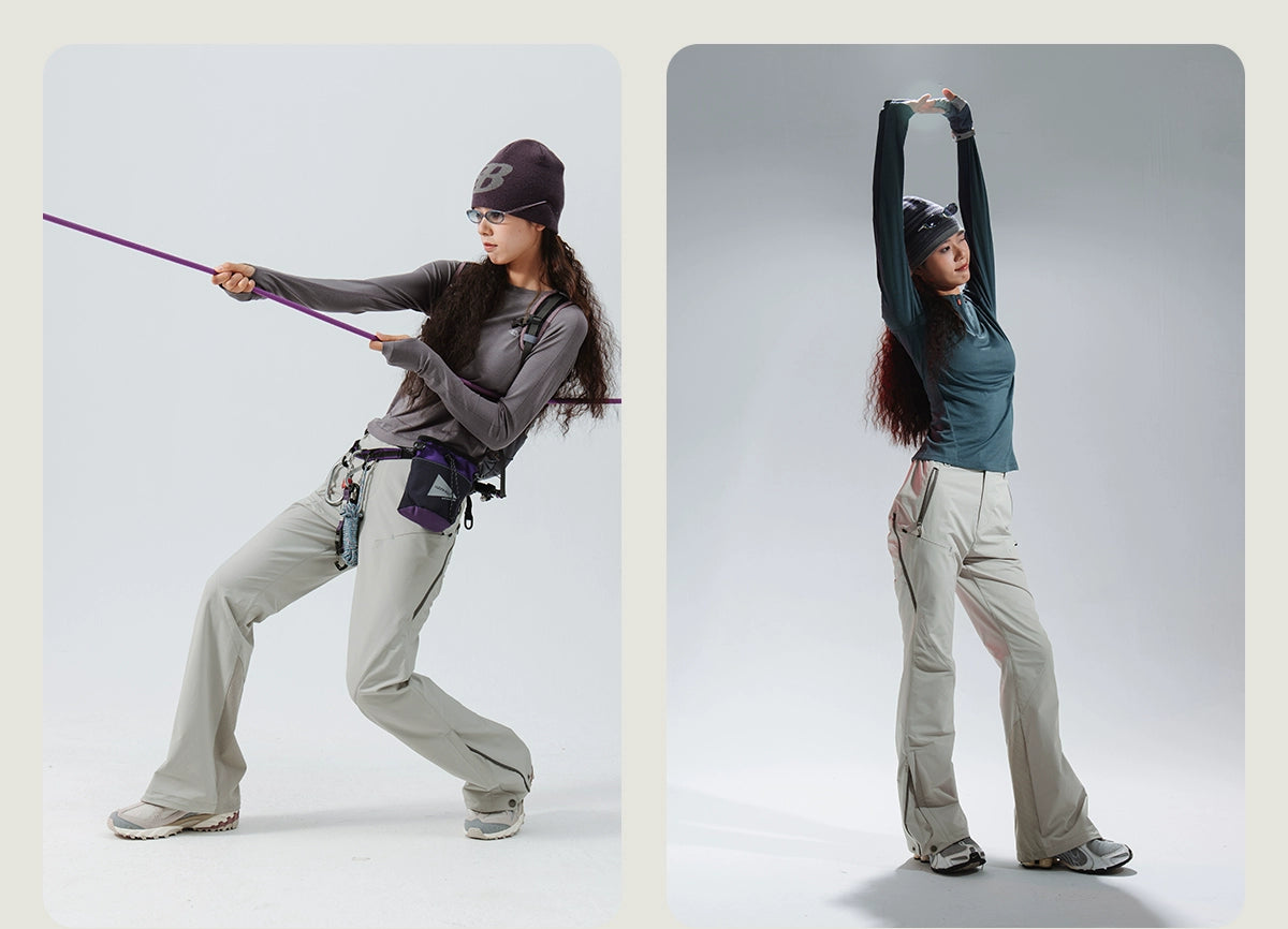 Flared Outdoor Performance Pants