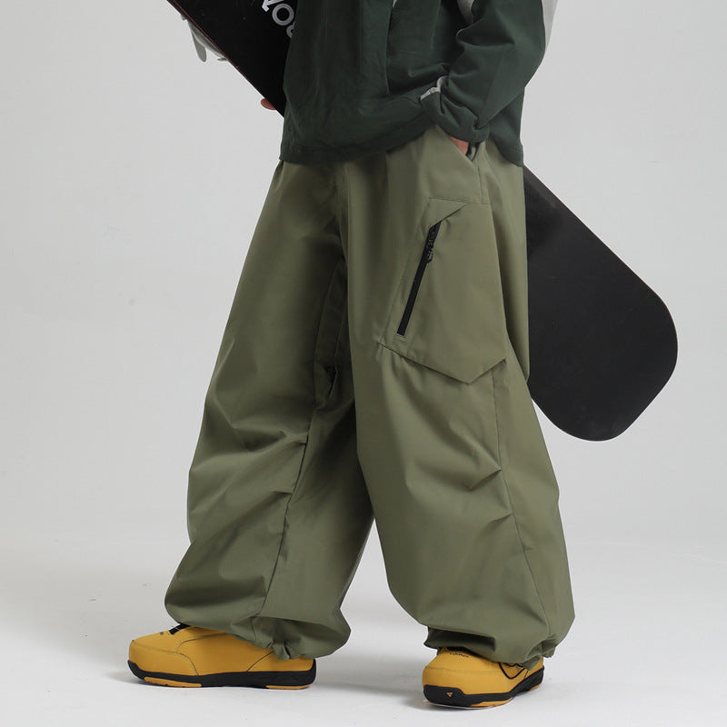 DriftDrop Wide-Leg Snow Pants